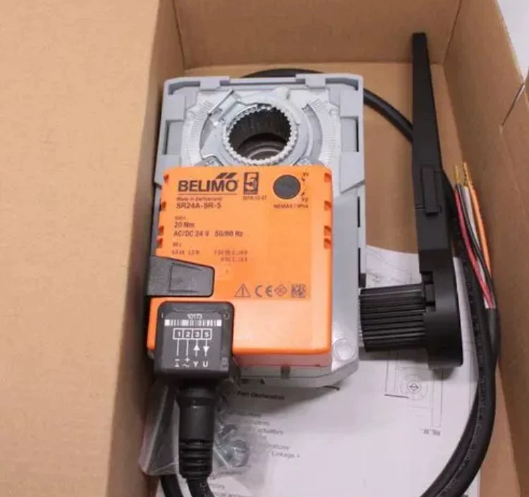 Контроллер воздушной двери с квадратным валом, крутящий момент 5 Нм, привод воздушного клапана BELIMO LMC24A-SR-F