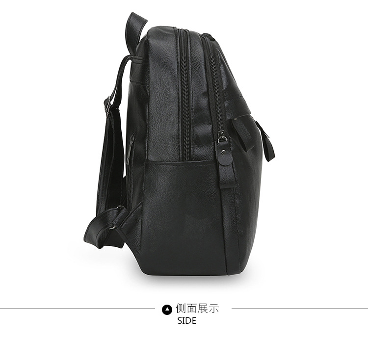 Koreanischer Doppelschultergurt Rucksack für Damen 2025 Neue Herbst- und Winterkollektion große Kapazität trendige Pendel- und Straßenrucksack modisch