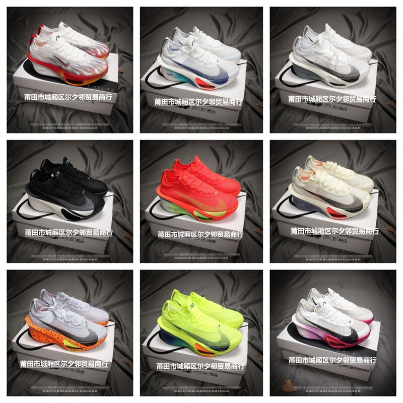 Pure Original Zoom Alphafly NEXT%3 Triple-S Breakthrough Alpha 3 Carbon Plate Marathon Cushion Running Shoes