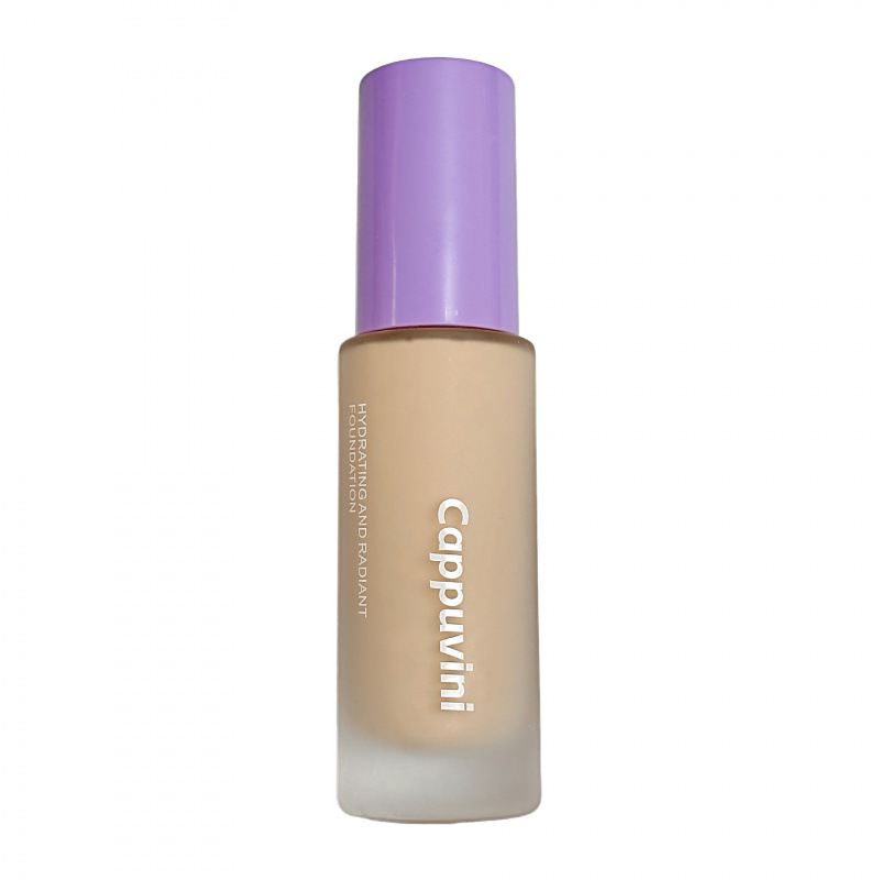CAPPUVINI Luminosa base líquida hidratante, transparente, derretir la piel, blanquear y brillar la base de maquillaje transfronterizo al por mayor