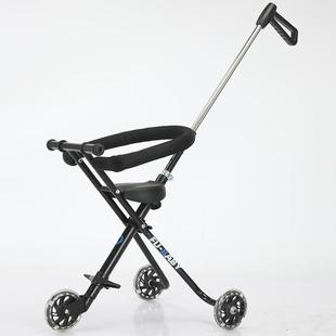 Walking baby with baby five-wheel baby stroller children's tricycle 1-3-6 years old light folding