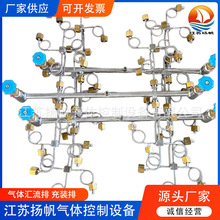 厂家批发集装格汇流排 笑气 氮气二氧化碳全自动切换汇流排 现货