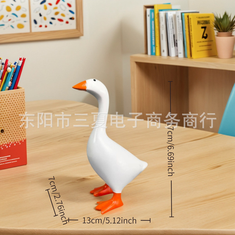 クロスボーダーアヒル収納クリエイティブ diy マグネットアヒル装飾品樹脂装飾デザインアヒルかわいいシミュレーション|undefined