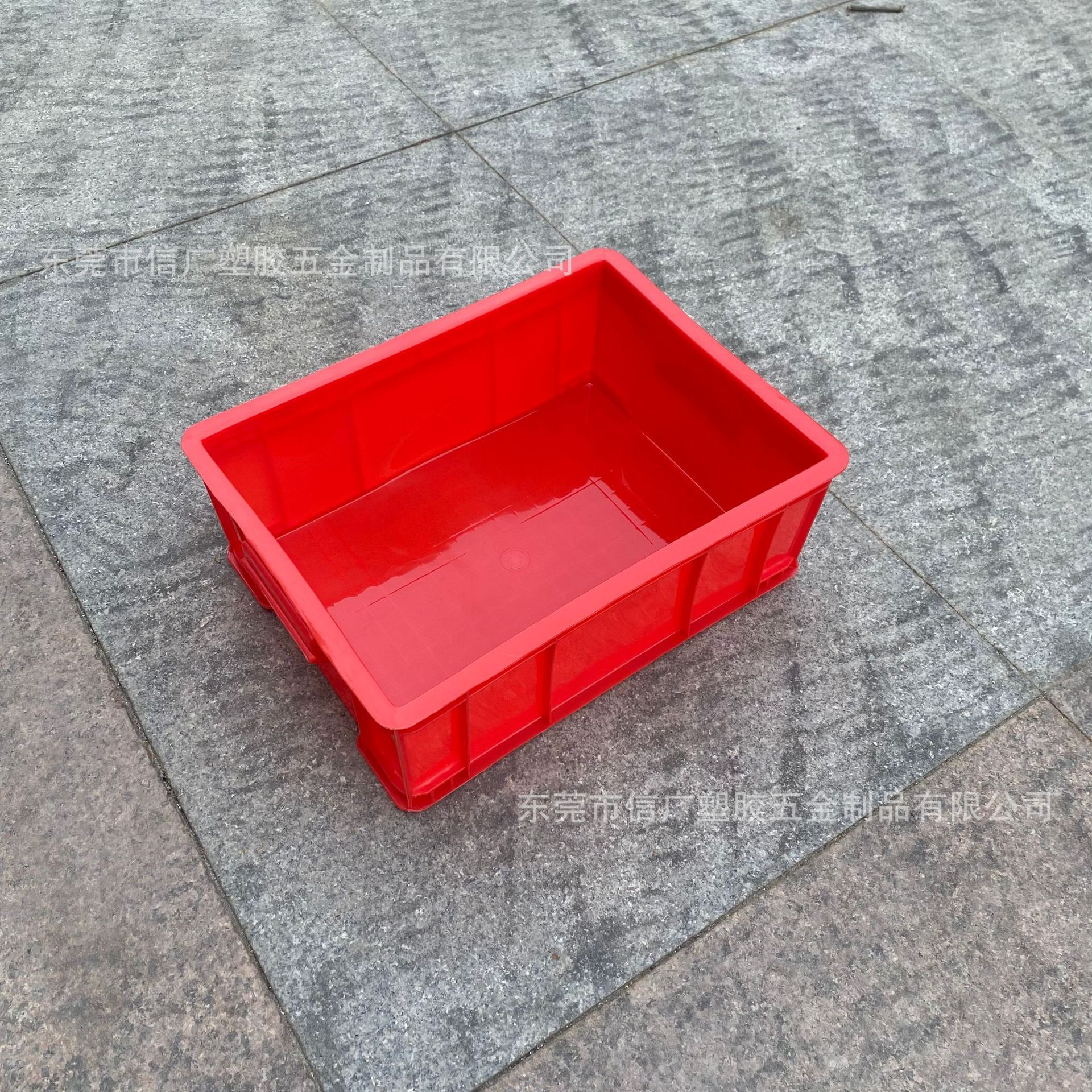 全新加厚塑料周转箱生产批发食品物流箱带盖仓库周转框中转运胶箱