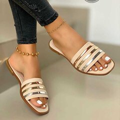 Sandals for Women - 2021 New Soft Sole Flat Roman Fairy Style Beach Sandals - Plus Size Women's Sandals 35-43