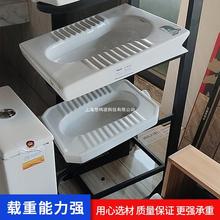 蹲便器展示架陶瓷卫浴展具瓷砖马桶展架蹲坑架蹲厕架便坑摆放展架