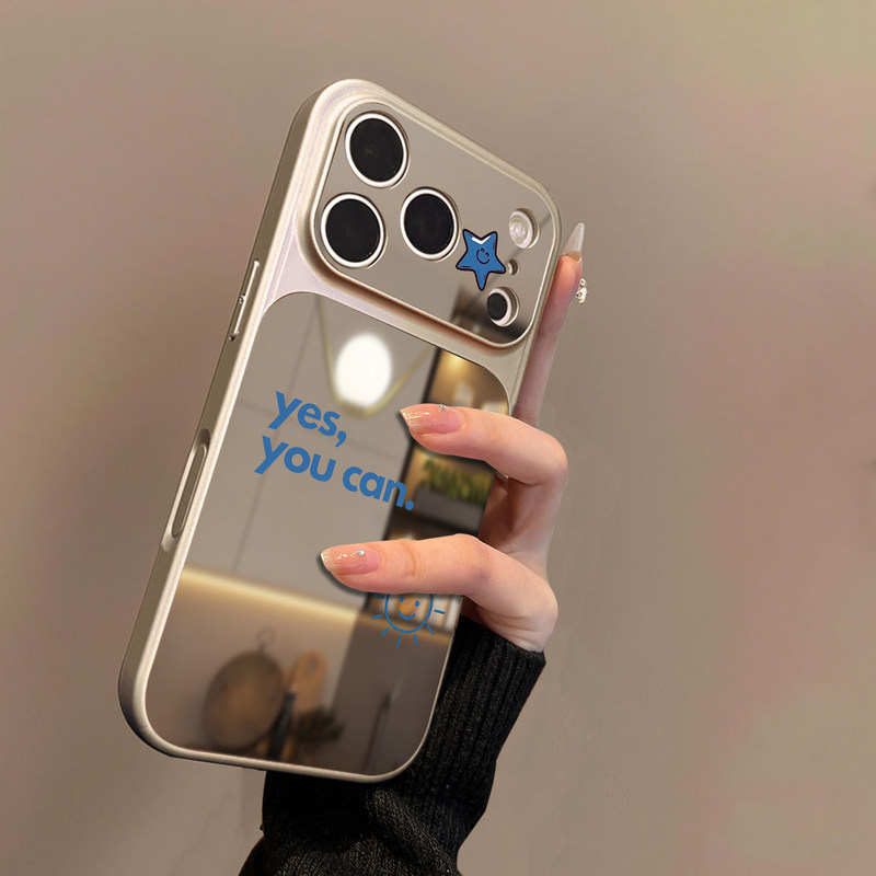 Blue English phone case suitable for iPhone 17, 16/14 Pro, Apple 13 Pro, mirror finish 15 Pro Max 17a Blue English phone case suitable for iPhone 17, 16/14 Pro, Apple 13 Pro, mirror finish 15 Pro Max 17a