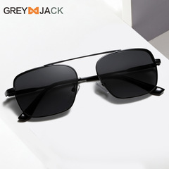 新款男士墨鏡女歐美時尚偏光太陽鏡金屬框sunglasses釣魚開車眼鏡