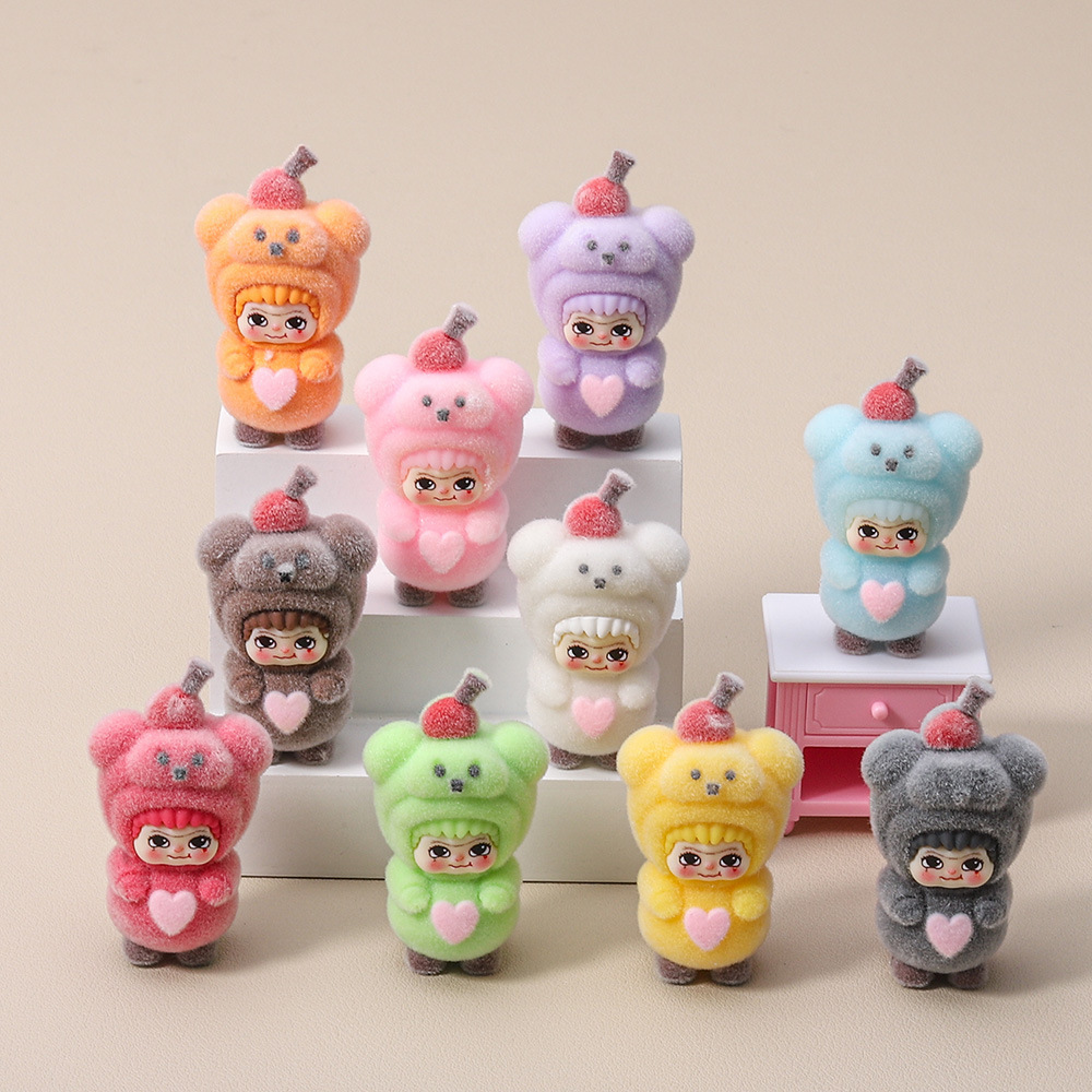 在庫一掃特恵対触部品立体アニメデスクトップ夜光小物diyアクセサリー樹脂アクセサリー