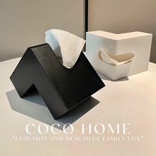 创意纸巾盒客厅高档轻奢新款桌面抽纸盒