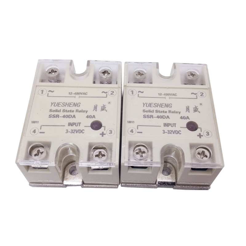 单相交流固态继电器,小型继电器,微型固态继电器SSR-40DA(40A)