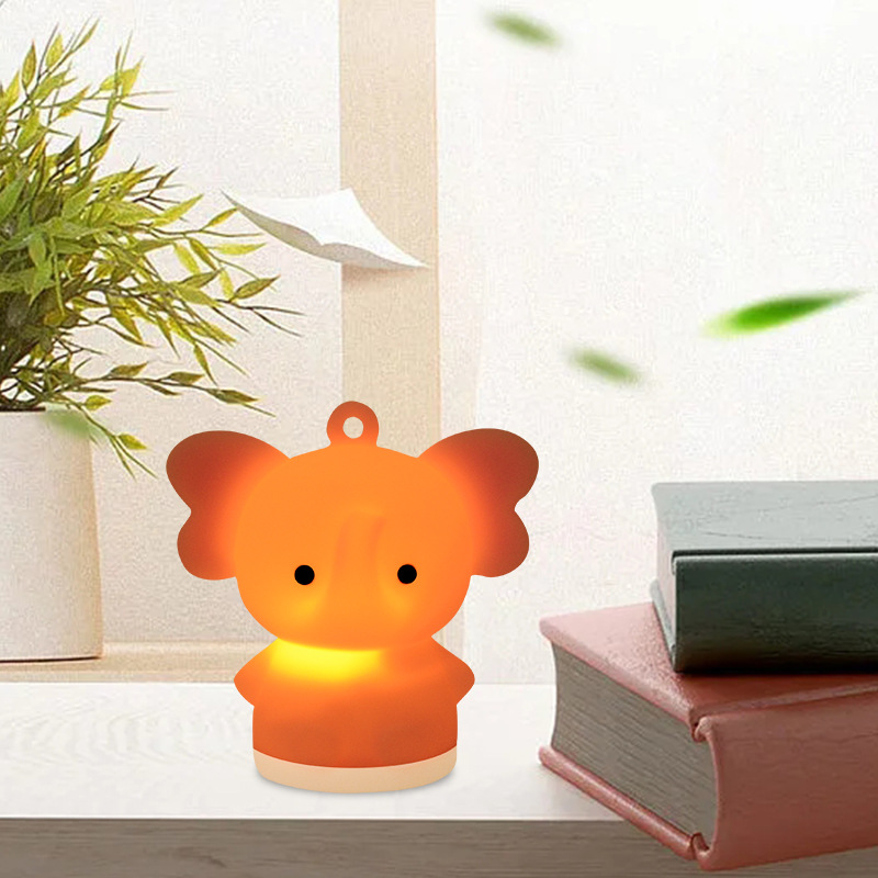 Colorful Cartoon Small Night Light for Kids, Wholesale, Shushu Color-Changing Silicone Light, Portable Festival Atmosphere Lamp, Stall Goods