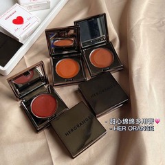 HERORANGE~Sweetheart Lip Mud Natural Nude Makeup Multi-use Single Color Blush Cream for Whitening Affordable Internet Celebrity Model