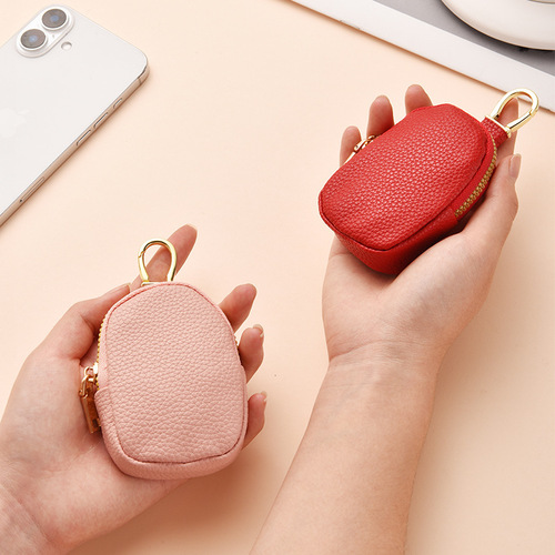 Minimalist Key Holder Home Fashion Car Multi-functional Large Capacity Mini Zipper Key Case for Men and Women