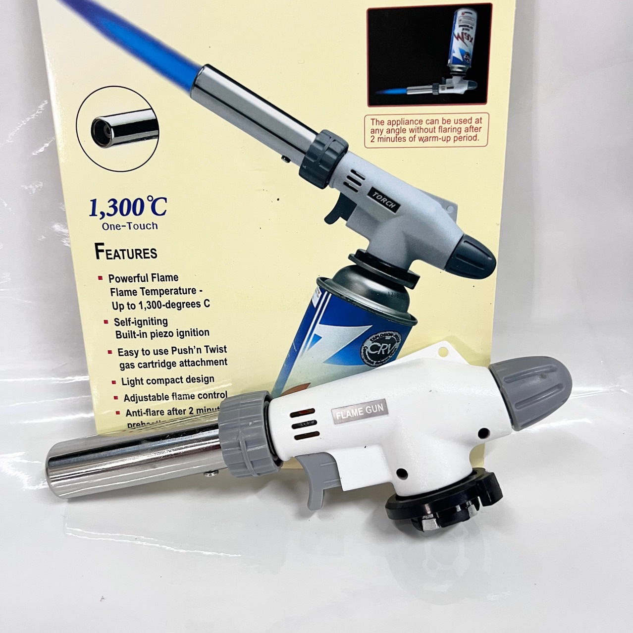 喷枪烧毛家用卡式液化燃气罐喷火烤枪手持点打火器喷灯烘焙焊枪头