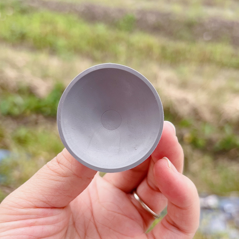 大号门吸灰色底座