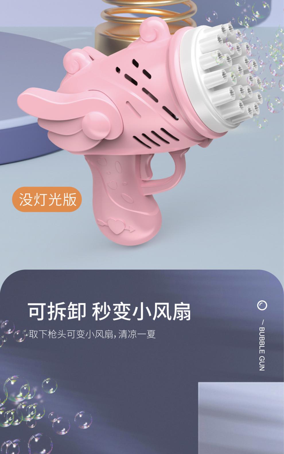 商品详情图_抖音同款七彩电动泡泡机泡泡枪六一儿童户外玩具地摊