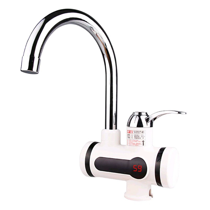 Смеситель для ванной комнаты быстрый горячий Электрический кран тройной второй нагрев кухонный кран горячего и холодного двойного назначения