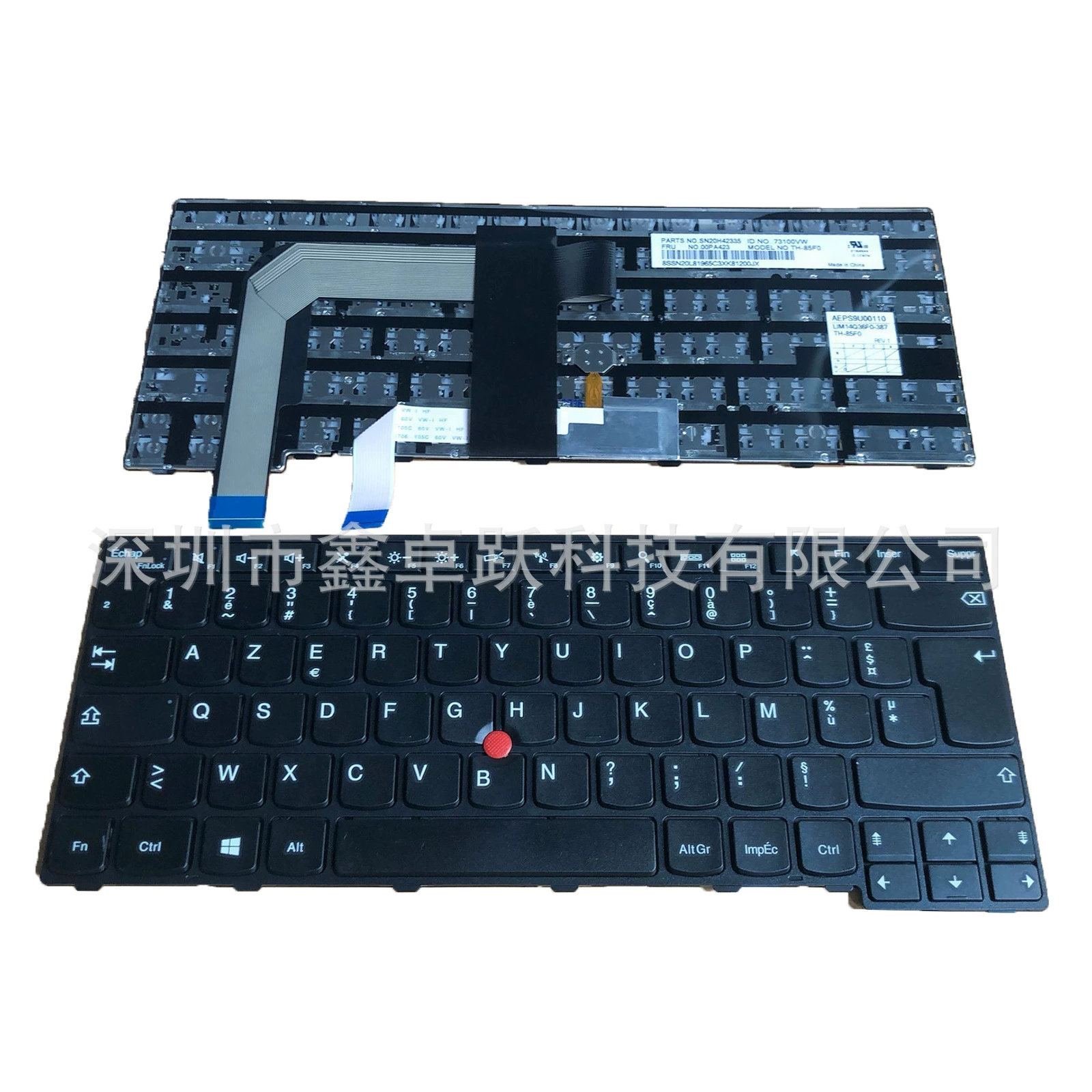 Совместимый ноутбук, клавиатура, T460, 460S, T470, 470S, thinkpad