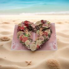 七夕爱心丘比特立体贺卡创意网红礼物情人节卡片情侣礼品批发圣诞