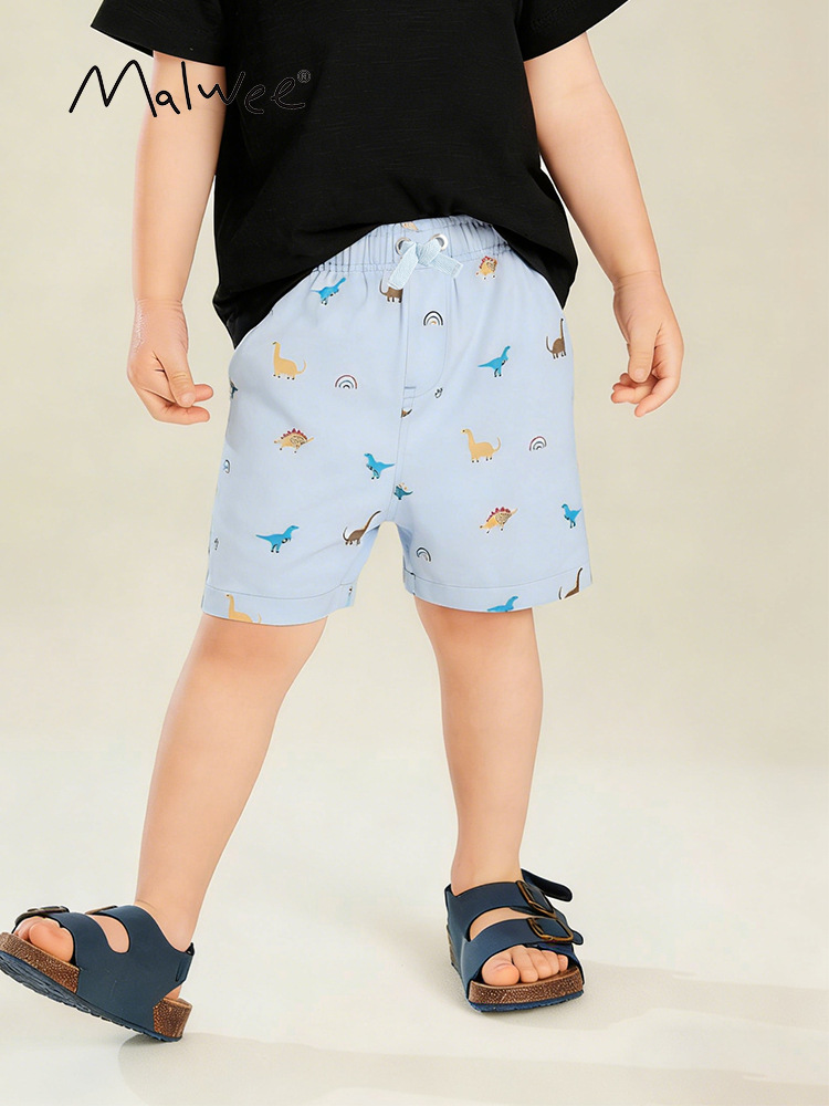 Malwee transfronterizo pantalones deportivos para niños, ropa de verano, nuevos niños europeos y estadounidenses, pantalones para niños guapos, ocio infantil