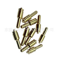 厂家专属生產連接器用黃銅鍍金插針PIN針端子