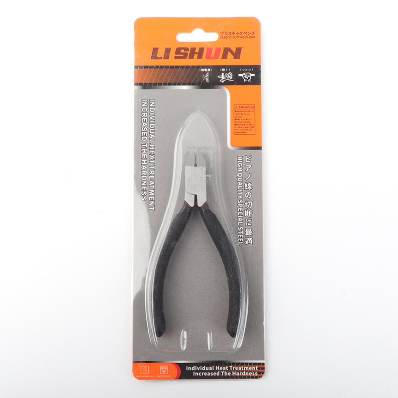 ノズルプライヤーメーカー卸売 DIY プライヤー取り付けツール黒プラスチックハンドル小さなプライヤー偏心尖ったジュエリープライヤー|undefined