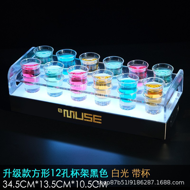 Barra de vino emisor de luz partido KTV Mesa cubo taza de vino titular de la taza de vino champán taza de la bala