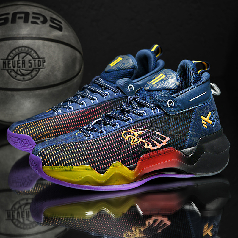 2025 nuevos zapatos de baloncesto de combate real antideslizantes y resistentes al desgaste para jóvenes hombres y mujeres, zapatos deportivos transpirables para estudiantes de moda