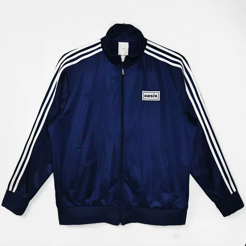 2526 Clover Oasis пояс Navy blue длинный рукав юбилейная версия футбольной куртки S-2XL