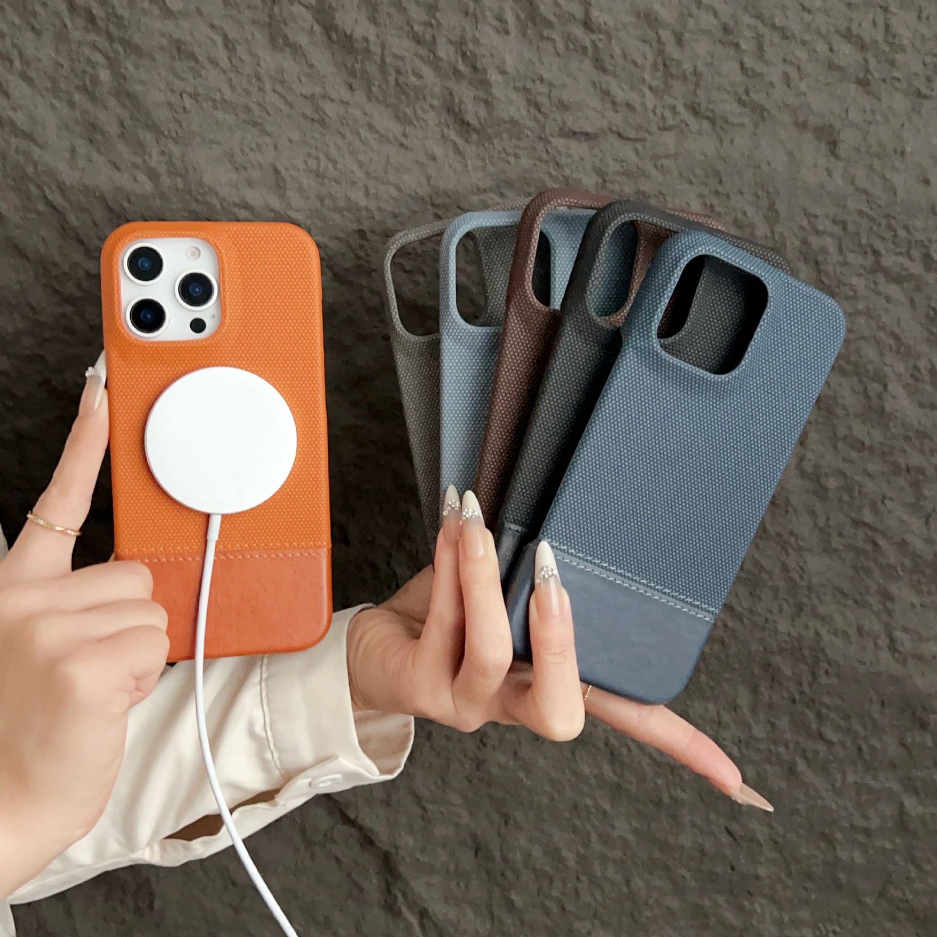 Google, compatible two-color phone case, iphone, 10pcs