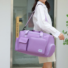 Large Capacity Fitness Bag, Short Trip Business Travel Bag, Dry Wet Separation Swimming Bag, Can Be Used as a Single Shoulder Crossbody Lightweight Luggage