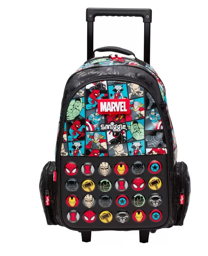 Australia smiggle Spiderman mochila escolar escuela primaria mochila bolsa de comida juego de papelería bolsa de lápices billetera taza de agua