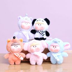かわいいビニール女装人形ペンダント人形 3 歳ぬいぐるみ人形バッグペンダント人形キーホルダー人形