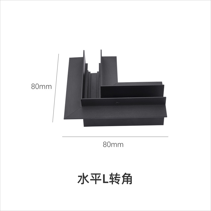 Horizontal L corner of sealing plate