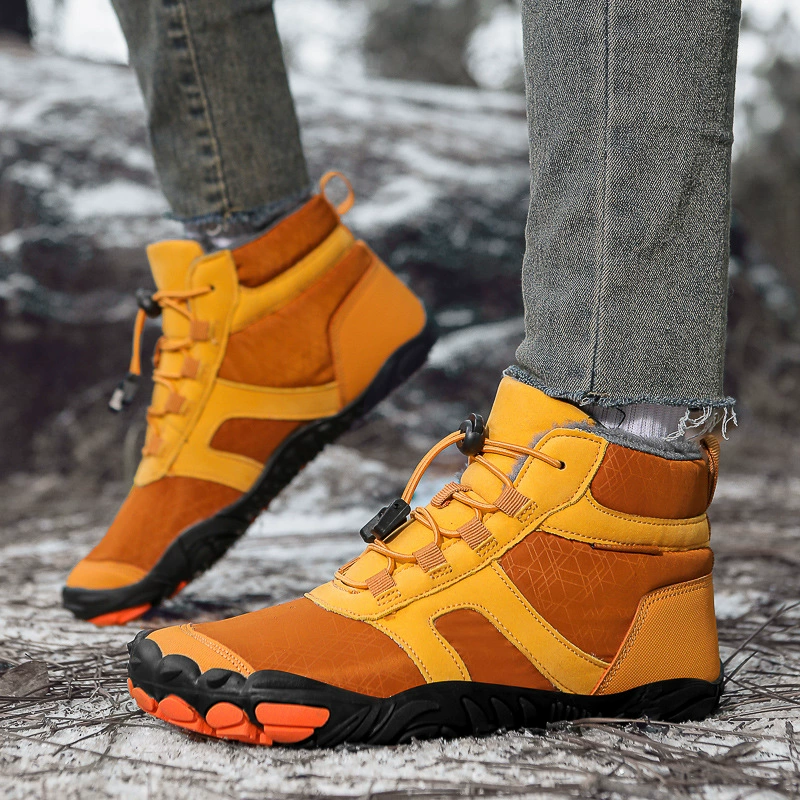 Waterproof high boots for men and women for beloved, travel set, winter sports shoes, (Cross-border trading)