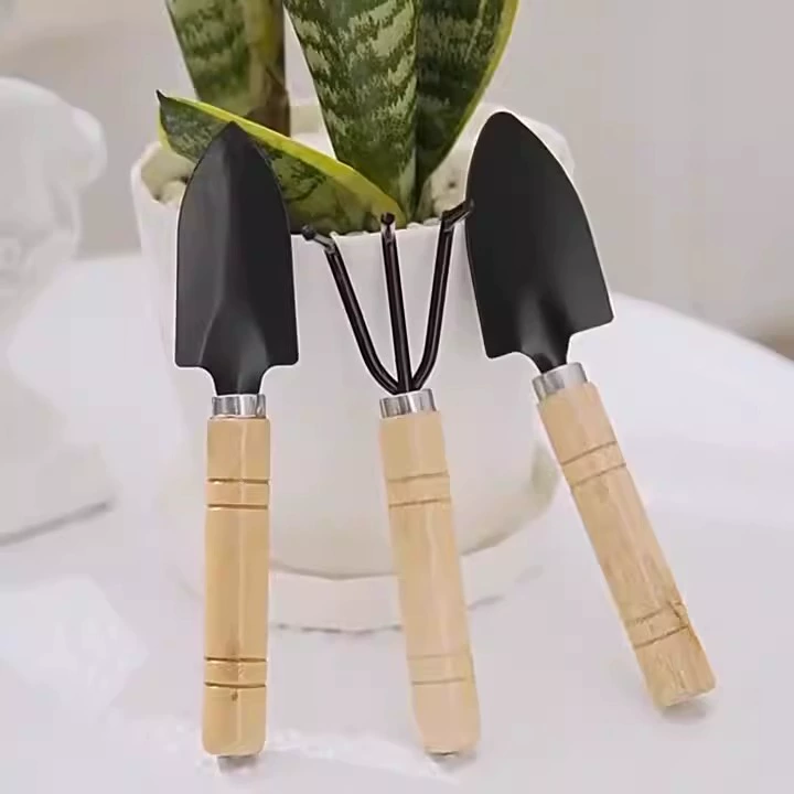 Большая горшечная лопата маленькая садовая лопата маленькая лопата комнатная цветочная рыхлая почва для цветочного овощного инструмента садовая лопата набор из трех частей
