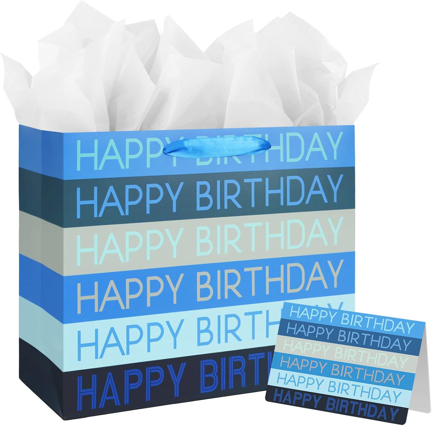 K형 생일 축하해, 흰색 판지, 33 길이 x 12 너비 x 26 높이 CM