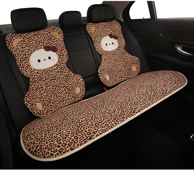 Car Headrest and Lumbar Support Cartoon Kt Cat Headrest Pillow, Car Headrest for All Seasons, Lumbar Pillow, Neck Pillow, Car Headrest