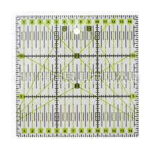 亚克力15*15尺子 拼布尺缝纫尺 有机玻璃刻度板尺子 印刷彩色尺子