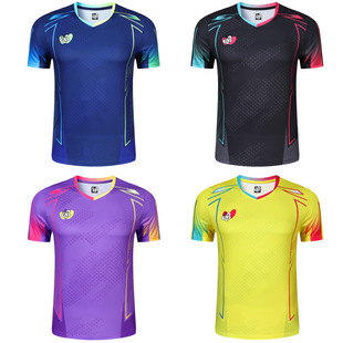New Table Tennis Uniforms for Men and Women, Quick-Drying Breathable Competition Tops, Kidsren's Student Table Tennis Uniforms, Training Uniforms 21093
