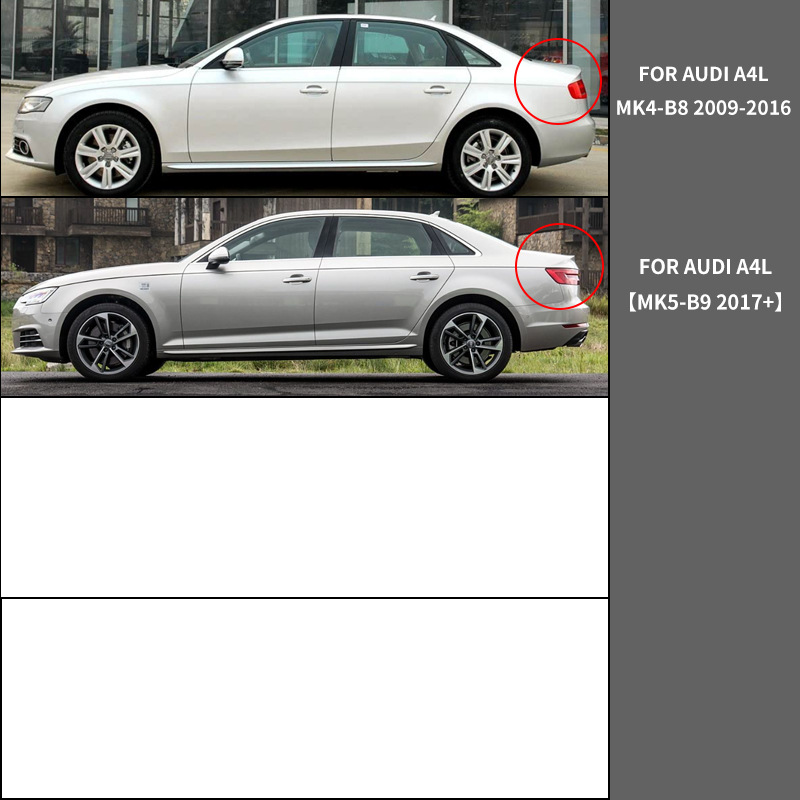 Suitable for Audi A4L Rainproof Spoiler Sunshade Version Audi A4L Window Visor