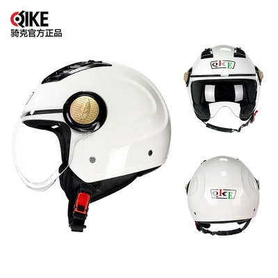 Bike Electric Vehicle Men's and Women's Half Helmet Personalized 3/4 Helmet Motorcycle Motorcycle Winter Warm Helmet Helmet (Motosiklet kaskı (dəbilqə)) - 002w-mirror-bright-white-m