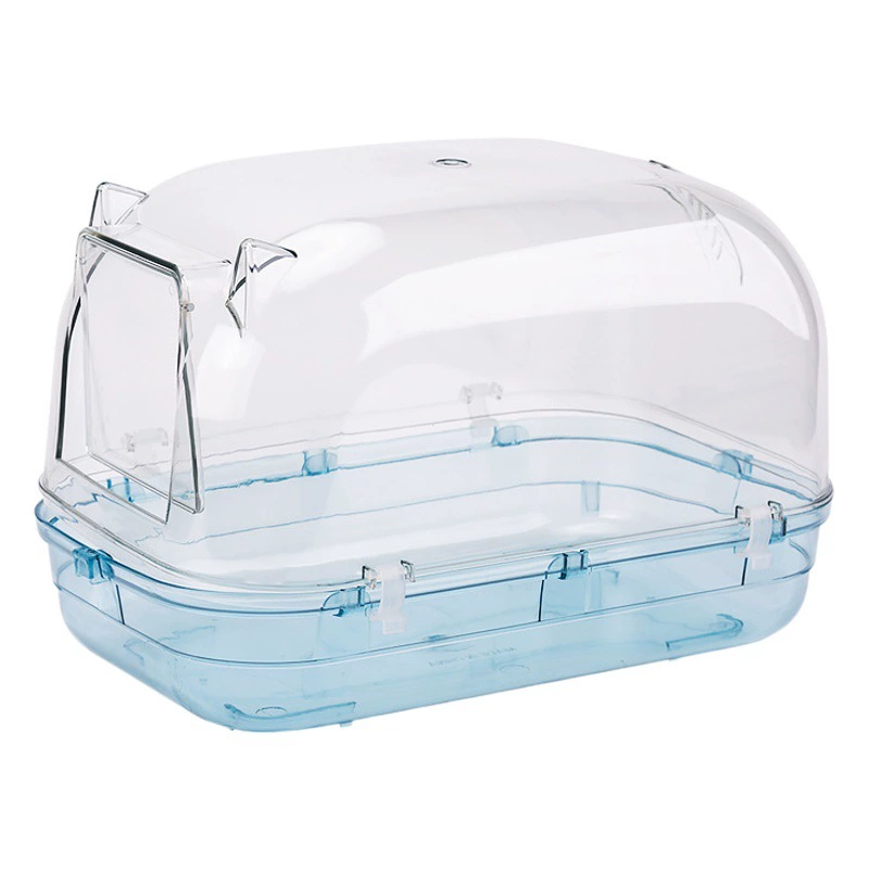 Тоторо Ванная комната Полностью Закрытая прозрачная ванная комната Большая автоматическая дверь Тоторо Полная прозрачная ванная комната Хомяк Ежик Акрил