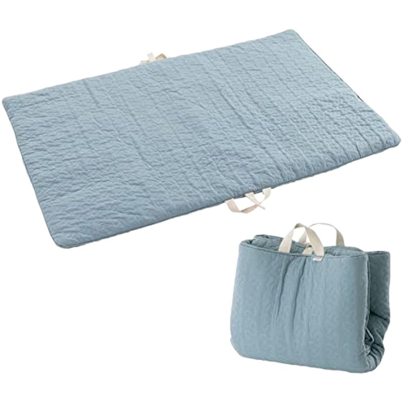 Almohadilla plegable portátil para bebés Almohadilla para el almuerzo Ropa de cama de la guardería Colchón de la habitación de los niños Explosiva transfronteriza de Amazon