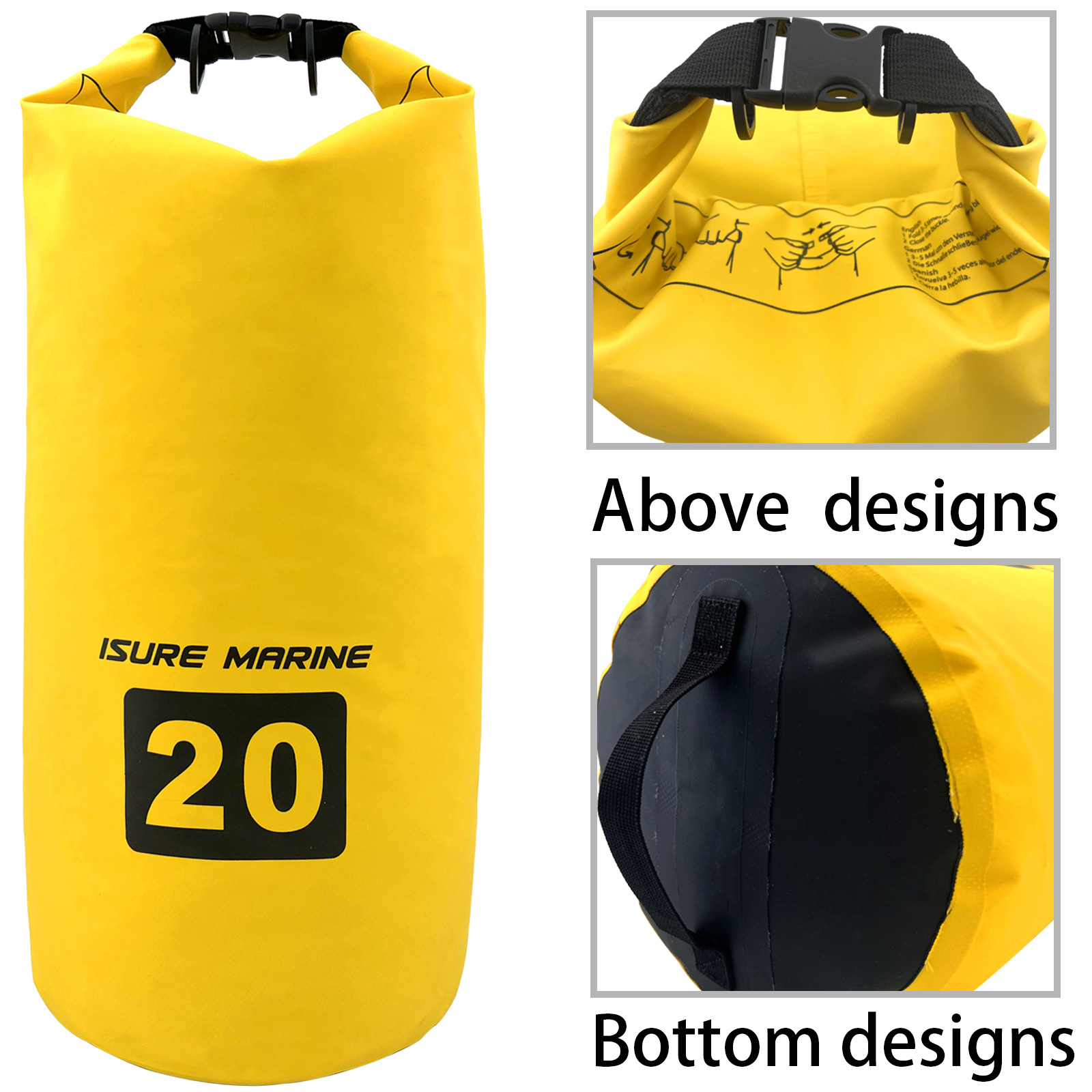 2 대 1 해양 카약 샌드백 앵커는 해양 요트 용 수영 매트 및 패들 보드 하드웨어 액세서리에 적합합니다.