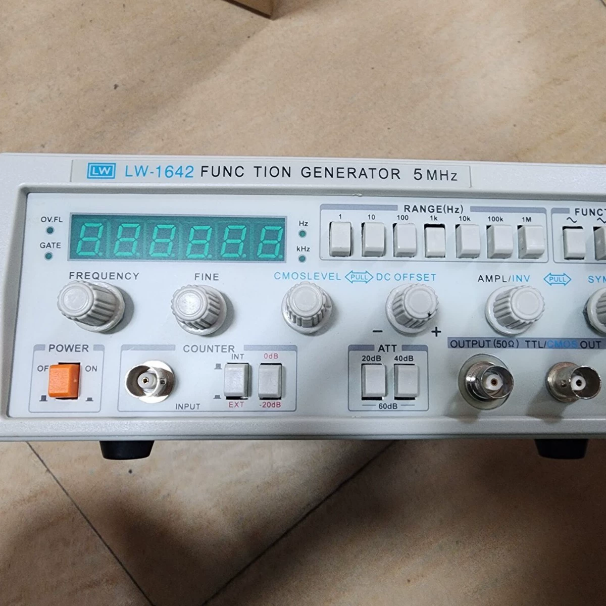 Нелинейный генератор сигнала функции Longway LW1641 0.1Hz-2MHZ генератор сигнала произвольной формы