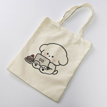 厂家帆布袋可印LOGO单肩购物棉布袋广告礼品手提帆布包批发定 制