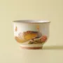 陶瓷大容量品茗米黄茶杯