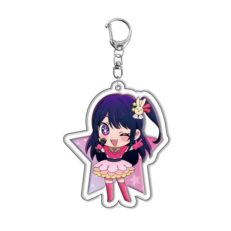 Colgar decoración empuje a los niños acrílico llavero Hoshino amor Hoshino Rui Mei Yi anime perímetro llavero